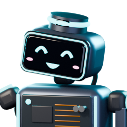 Bolt, a small robot with a screen face, smiling